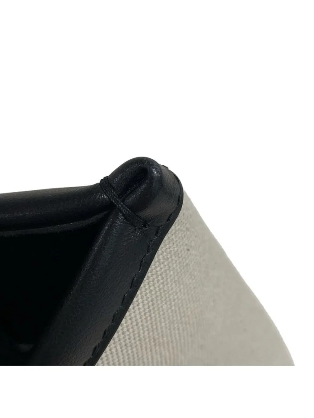 Balenciaga Tote Duty Ivory Black Leather